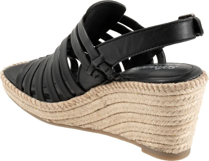 Havana Slingback Espadrille Platform Wedge Sandal - Image 2