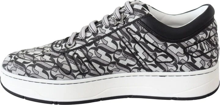 Hawaii Silver Black Glitter Women's Sneakers - Image 2
