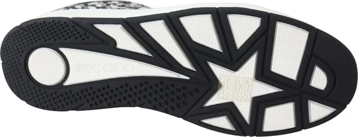 Hawaii Silver Black Glitter Women's Sneakers - Image 3
