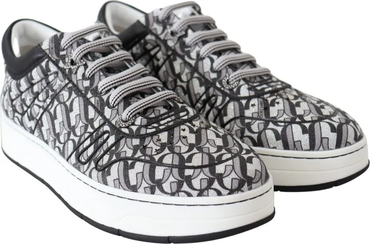 Hawaii Silver Black Glitter Women's Sneakers - Image 6