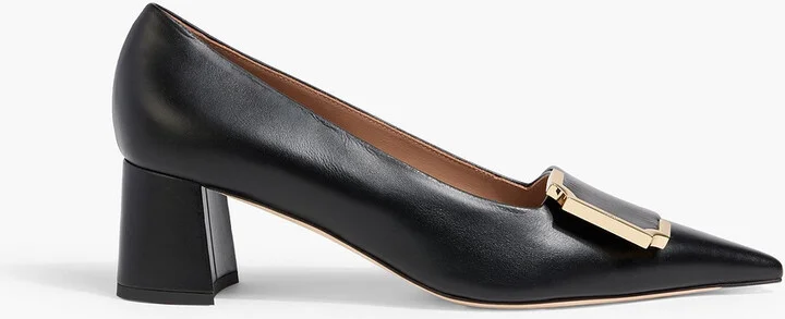 Hayes embellished leather pumps