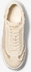 Hayes Embellished Linen Blend Sneaker - Image 4