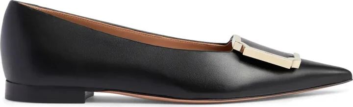 Hayes leather flats