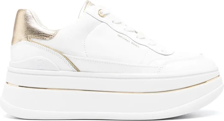 Hayes leather platform sneakers