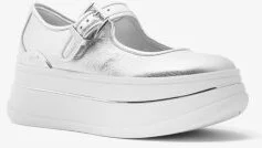 Hayes Metallic Leather Mary Jane Sneaker - Image 2