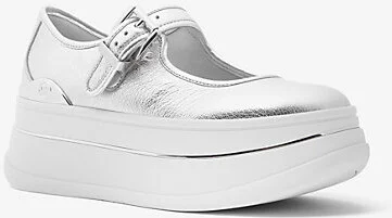 Hayes Metallic Leather Mary Jane Sneaker