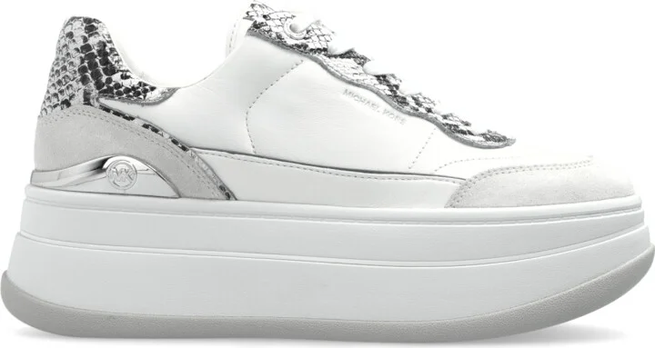 Hayes Platform Sneakers, , - White