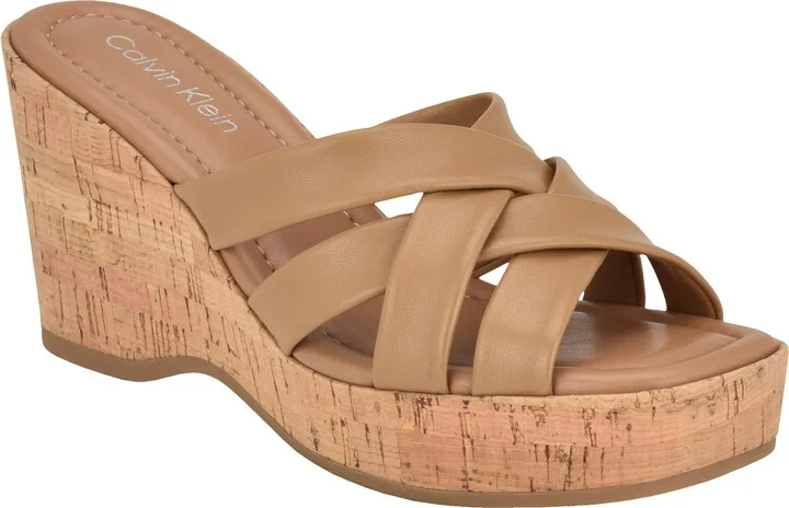 Hayes Platform Wedge Slide Sandal