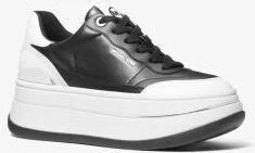 Hayes Two-Tone Leather Platform Sneaker - Image 5