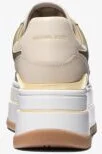 Hayes Two-Tone Leather Platform Sneaker - Image 4