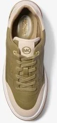 Hayes Two-Tone Leather Platform Sneaker - Image 5