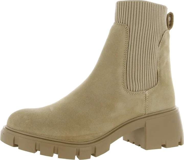 Hayle Womens Stretch Ankle Chelsea Boots