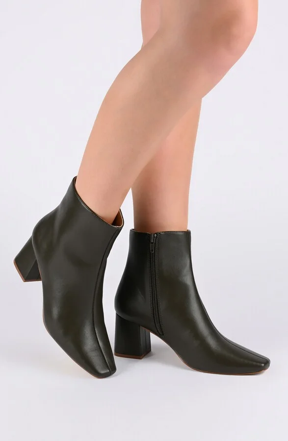 Haylinn Vegan Leather Bootie - Image 8