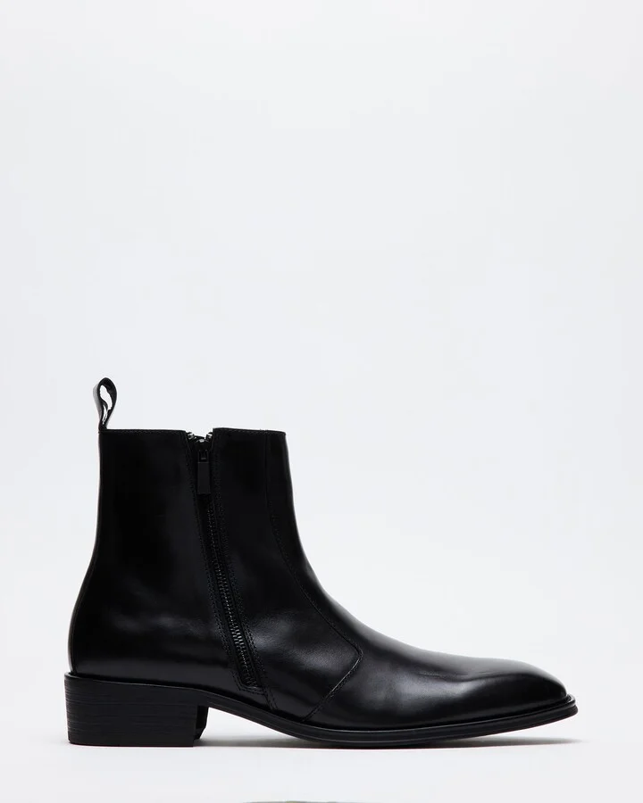 Haynes Black Leather