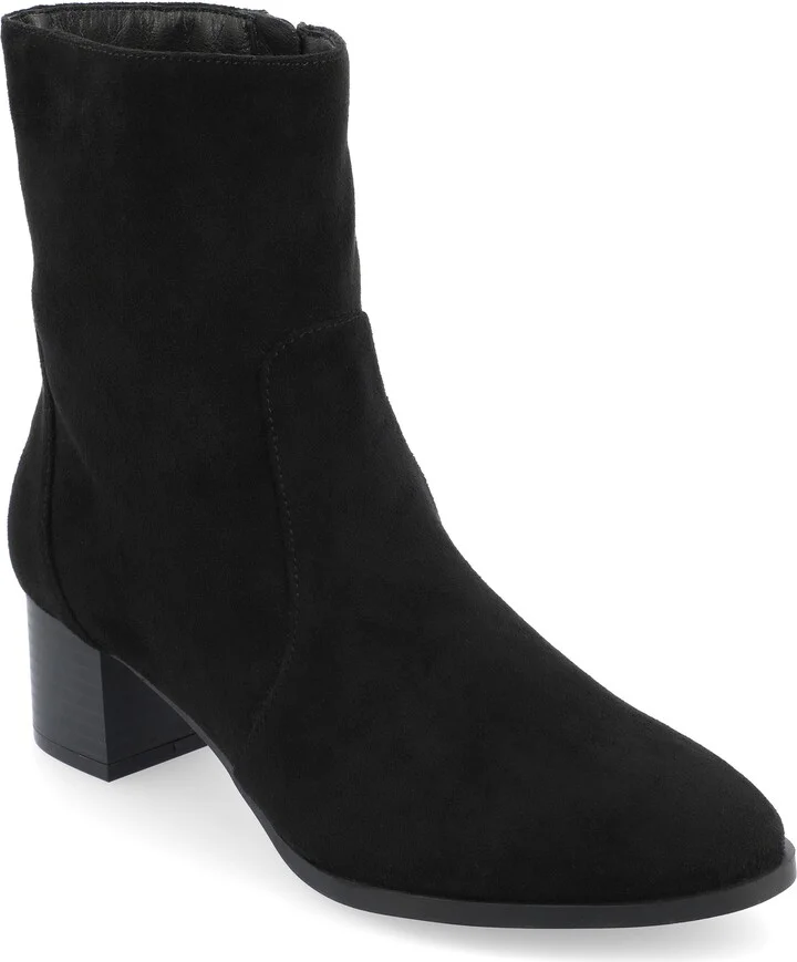 Hayven Tru Comfort Block Heel Bootie