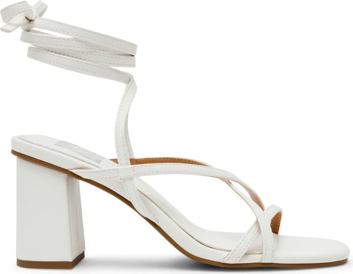 Haze Ankle Tie Black Heel Sandal - Image 7