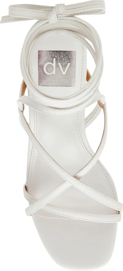 Haze Ankle Tie Black Heel Sandal - Image 8