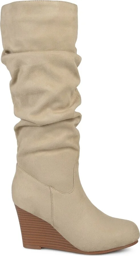 Haze Wide Calf Wedge Boot - Image 2