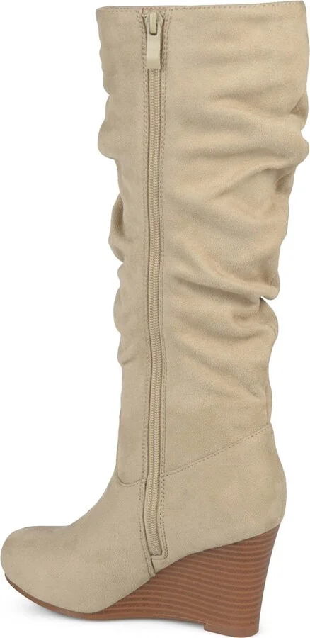 Haze Wide Calf Wedge Boot - Image 6