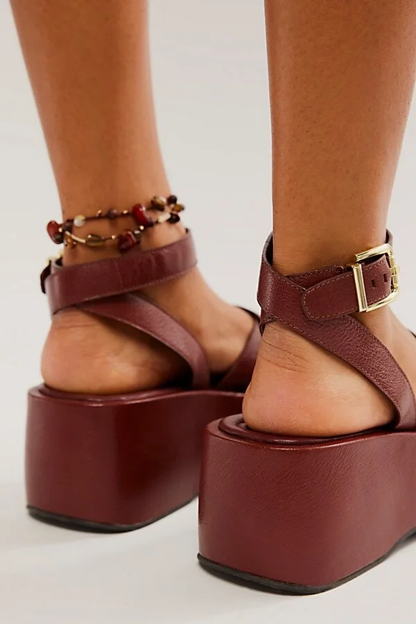 Hazel Flatform Sandals - Image 4
