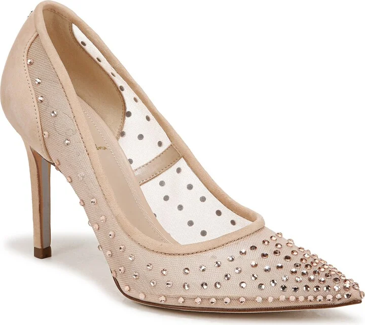 Hazel Mesh Pointed Toe Pump