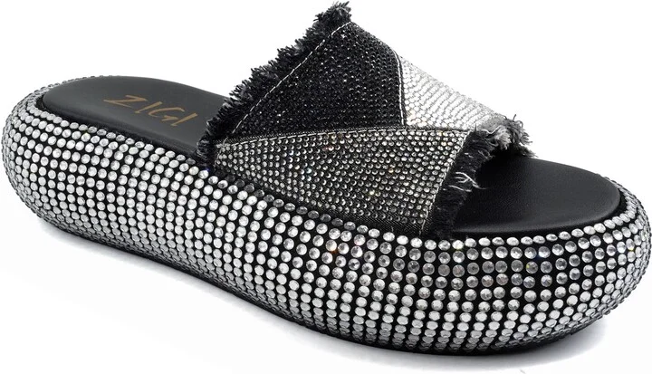 Hazel Platform Slide Sandal