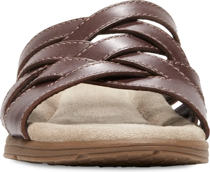 Hazel Woven Slide Sandal - Wide Width Available - Image 2