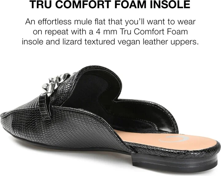 Hazina Embossed Lizard Tru Comfort Foam Mule - Image 10