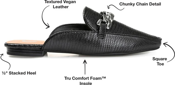 Hazina Embossed Lizard Tru Comfort Foam Mule - Image 11