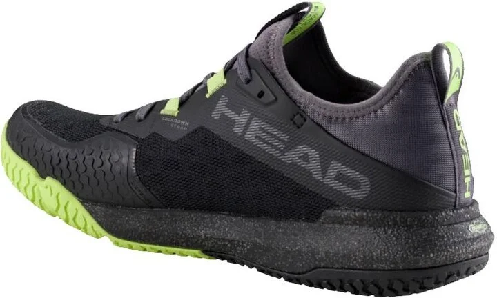 Head Men's Motion Pro Pickleball Shoes - Black/lime - Image 3
