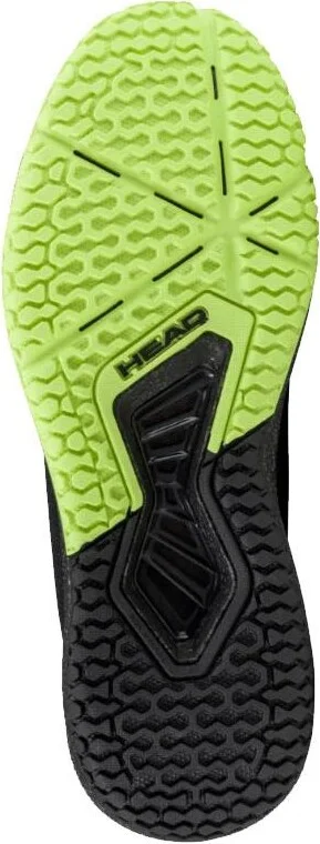 Head Men's Motion Pro Pickleball Shoes - Black/lime - Image 4