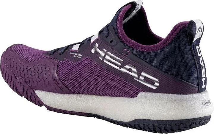 Head Motion Pro Womens Pickleball Shoes - Plum/white - Image 3