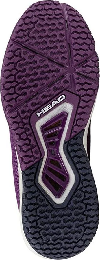 Head Motion Pro Womens Pickleball Shoes - Plum/white - Image 4