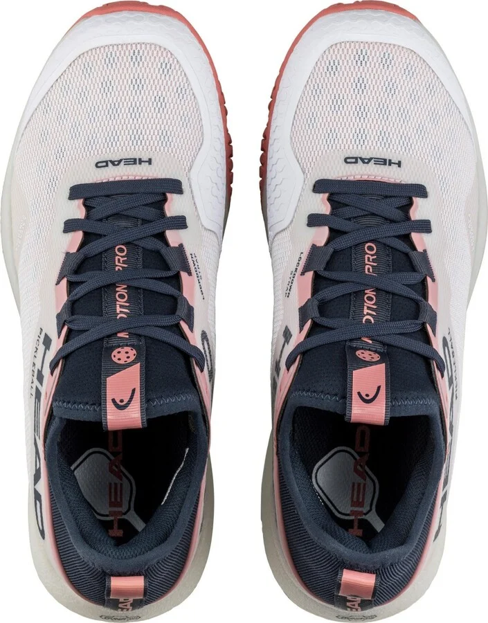 Head Motion Pro Womens Pickleball Shoes - Plum/white - Image 5