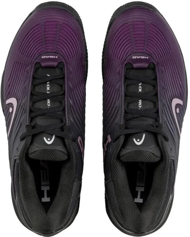 Head Revolt Pro 4.5 Clay Womens Tennis Shoes - Black/plum - Image 2
