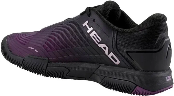 Head Revolt Pro 4.5 Clay Womens Tennis Shoes - Black/plum - Image 3