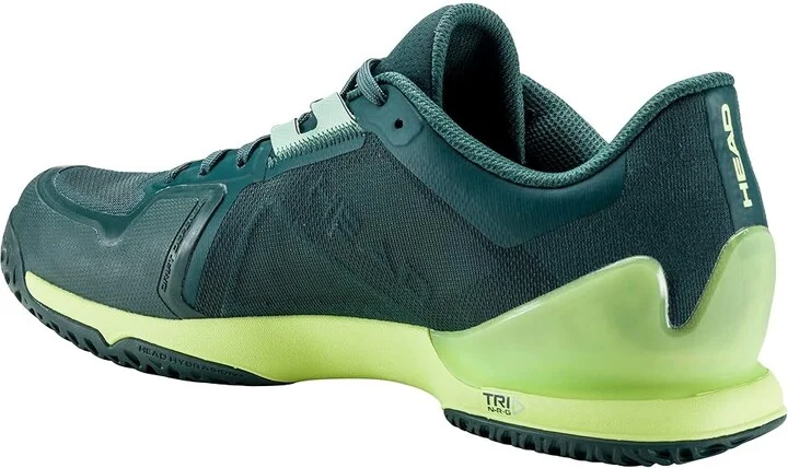 HEAD Sprint Pro 3.5 Tennis Shoes Men's Shoes Forest Green/Light Green : 10 M, Synthetic/Textile - Image 4