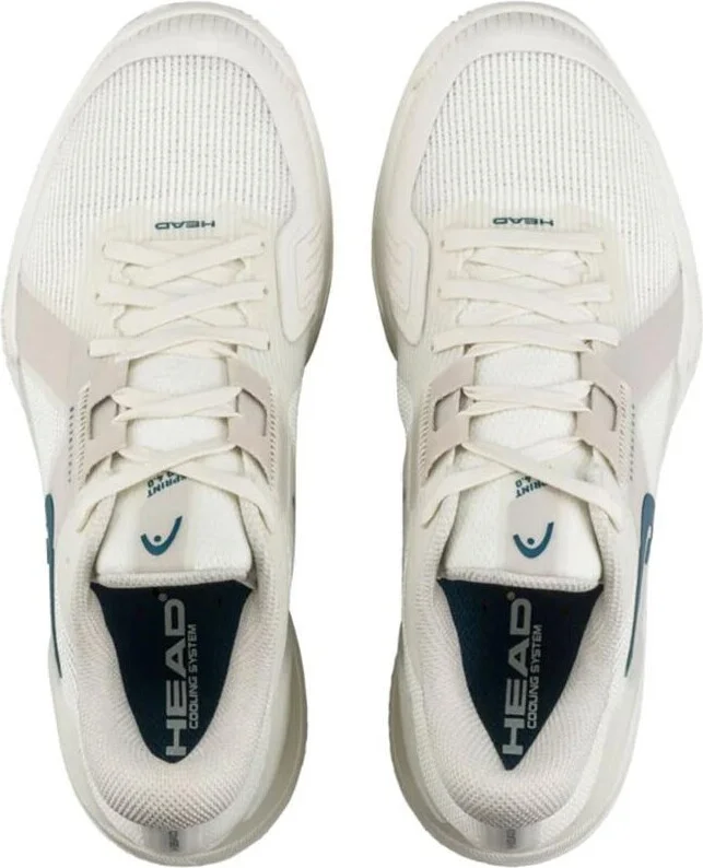 Head Sprint Pro 4.0 Womens Tennis Shoes - Chalk white/twilight blue - Image 2