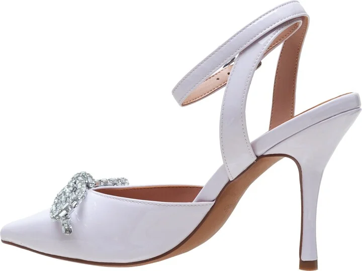 Heart Ankle Strap Pointed Toe Pump - Image 3