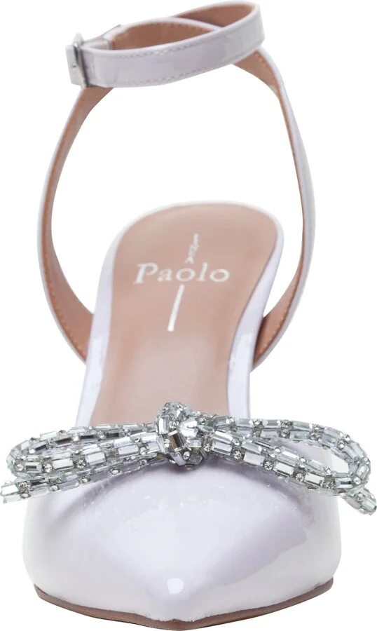 Heart Ankle Strap Pointed Toe Pump - Image 5