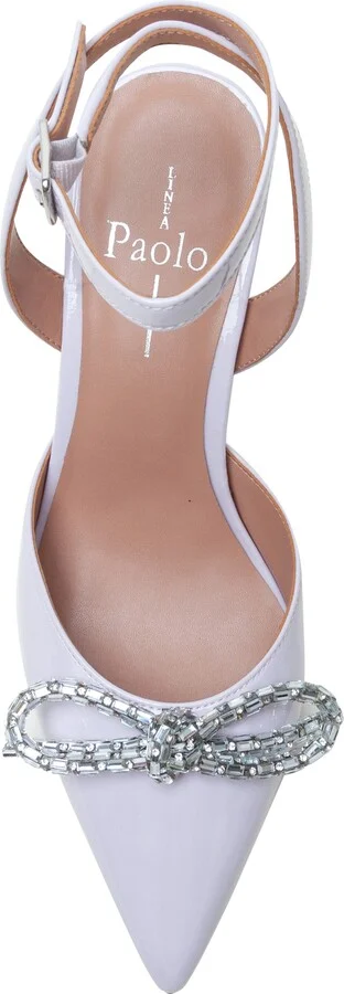 Heart Ankle Strap Pointed Toe Pump - Image 6