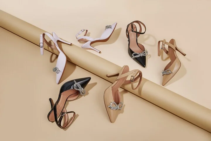 Heart Ankle Strap Pointed Toe Pump - Image 11