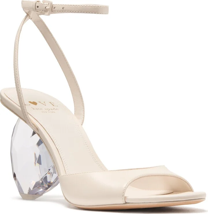 Heart Ankle Strap Sandal
