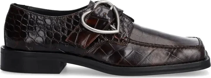 Heart Buckle Loafers
