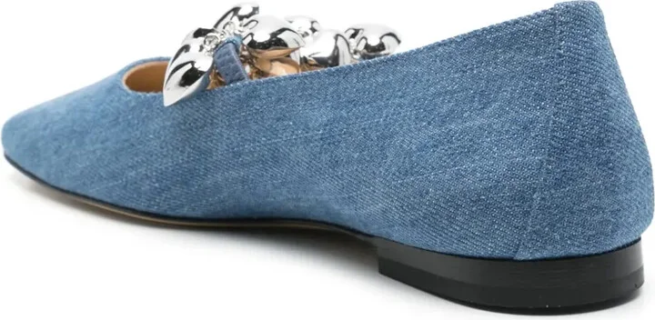 Heart-Charm Ballet Flats - Image 3