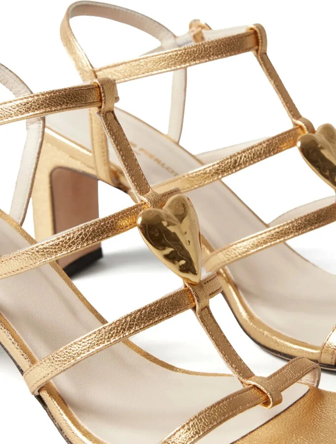 Heart-Detail Sandals - Image 5