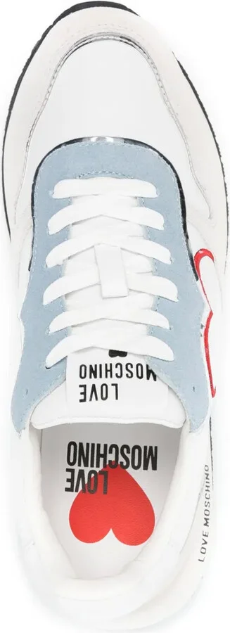 Heart-Embroidered Sneakers - Image 4