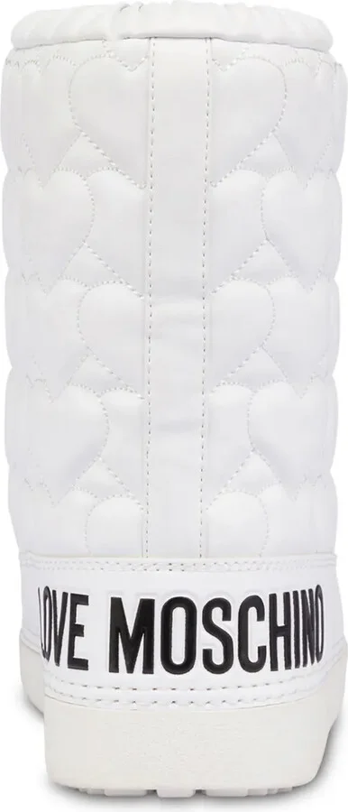Heart-Motif Quilted Boots - Image 3