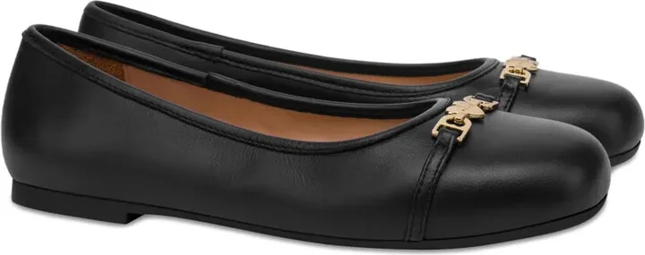 Heart-Plaque Ballerina Shoes - Image 2