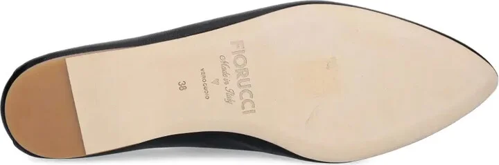 Heart pointed-toe leather loafers - Image 5